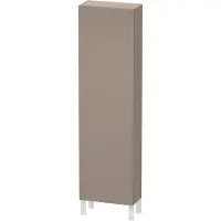 Duravit Hochschrank L-Cube 50x24,3x176cm, Tür rechts, basalt matt