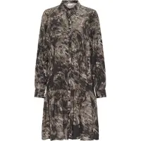 Kaffe Kleid KAjamie Kleid Loose fit brown