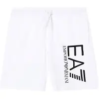Emporio Armani für Herren. 7M001414_AF22266 Shorts Core Identity weiß (XL), Lässig, Sportlich, Baumwolle, Sportbekleidung, Multisport