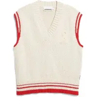 Armedangels - Women's Iconic ŠCollege Knit Vest - Pullover Gr XXL weiß