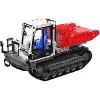 Mould King 17083 Schneeraupe mit Kippmulde motorisiert - Klemmbausteine Set (1105 Teile)