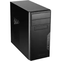 Antec VSK3000E-U3, Midi Tower, PC, Schwarz, micro ATX, Mini-ITX, SGCC, Stahl, 1x 92 mm