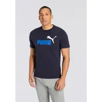 Puma Essentials 2 Color No. 1 Logo Tee new navy (16) M