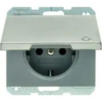 Hager 47517204, Edelstahl, Edelstahl, IP44, 10 Stück(e), 250 V