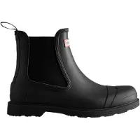 Hunter Commando Chelsea Gummistiefel, Schwarz 43 EU
