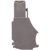 Wago 2020-161 1-Leiter-Federleisten-Anfangsmodul,Push-in CAGE CLAMP,1,5 mm2,grau 2020161 - 250 Stück