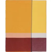 Biederlack Plaid "Plaid Summer", great sunset, B:130cm L:170cm, Baumwolle, Polyacryl, Wohndecken, Plaid, sommerliches Plaid mit Fransen