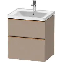 Duravit Waschtischunterschrank D-Neo 58,4x45,2x62,5cm, 1 Kast, b geb/Leinen