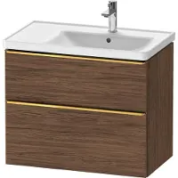 Duravit Waschtischunterschrank D-Neo 78,4x45,2cm, 1 Kast, B R, g pol/Nu dkl.