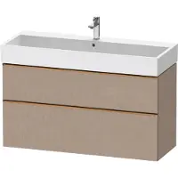 Duravit Waschtischunterschrank D-Neo 118,4x44,2cm, b geb/Lei, 1 Kast, 1 Ausz.