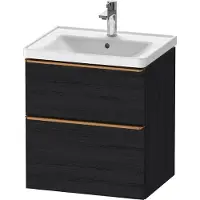 Duravit Waschtischunterschrank D-Neo 58,4x45,2x62,5cm, 1 Kast, b geb/Eiche sw