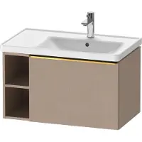 Duravit D-Neo bâti-support lavabo suspendu, 784x440x452mm, 1 tiroir, 1 compartiment ouvert sur le côté