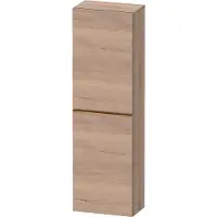 Duravit Halbhochschrank D-Neo 40x24cm, 1 Tür, 4 Bö, An R, b geb/Ei ma
