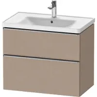 Duravit D-Neo Meuble sous-lavabo suspendu, 784x625x452mm, 1 tiroir, avec poignée acier inox brossé