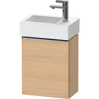 Duravit Waschtischunterschrank D-Neo 36,4x22,2x44cm, 1 Tür, An L, ES geb/Ei N