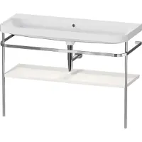 Duravit Möbelwaschtisch-Kombi Happy D.2 Plus 117,5x49cm, m Konso, o HL, No we s-matt