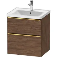 Duravit Waschtischunterschrank D-Neo 58,4x45,2x62,5cm, 1 Kast, g pol/Nu dkl.