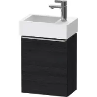 Duravit Waschtischunterschrank D-Neo 36,4x22,2x44cm, 1 Tür, An L, ES geb/Ei s
