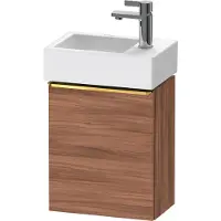 Duravit Waschtischunterschrank D-Neo 36,4x22,2x44cm, 1 Tür, An L, g pol/Nu N
