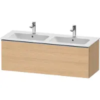 Duravit Waschtischunterschrank D-Neo 128x46,2x44cm, 1 A, wd, ES geb/Eiche Nat