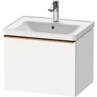 Duravit D-Neo Waschtischunterbau wandhängend, 584x440x452mm, 1 Auszug, mit Griff Bronze gebürstet, DE4249004180000
