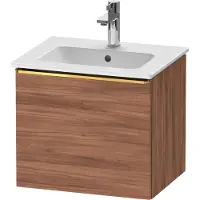 Duravit D-Neo bâti-support lavabo suspendu, 510x440x402mm, 1 tiroir, avec poignée or poli, DE4260034790000