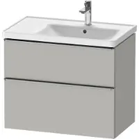 Duravit D-Neo Meuble sous-lavabo suspendu, 784x625x452mm, 1 tiroir, avec poignée acier inox brossé