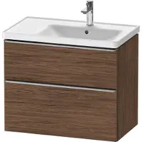 Duravit D-Neo Meuble sous-lavabo suspendu, 784x625x452mm, 1 tiroir, avec poignée acier inox brossé