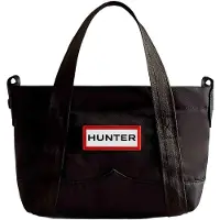 Hunter NYLON MINI TOPCLIP Schwarz