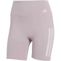 Adidas - Women's Optime 3-Stripes Short Leggings - Leggings Gr XL - Length: 5'' lila/rosa