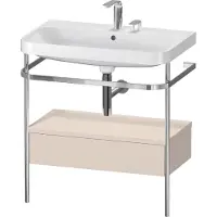 Duravit Möbelwaschtisch-Kombi Happy D.2 Plus 77,5x49cm, 2 HL, T m, m Kons, 1 Lad