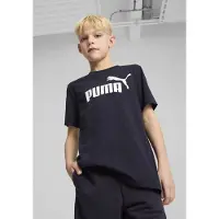 Puma T-Shirt "ESS NO 1 LOGO TEE B" mit Rundhalsausschnitt, kurzärmlig, ohne Kapuze