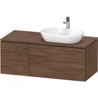 Duravit LC4874021210000 Konsolen-WTU wandh L-Cube 550x1200x48