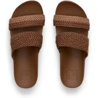 Reef Cushion Vista Hi chocolate/tan braid 9