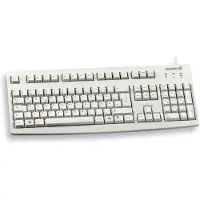 Cherry G83-6105, Volle Größe (100%), Kabelgebunden, USB, QWERTZ, Grau