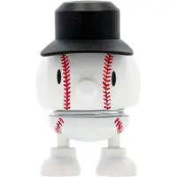 Hoptimist Dekofigur "Dekofigur Bumble S Baseball 7,6 cm weiß", weiß, Dekofiguren, Dekofigur