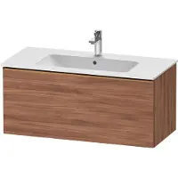 Duravit D-Neo Waschtischunterbau wandhängend, 1010x440x462mm, 1 Auszug, mit Griff Bronze gebürstet, DE4263004790000