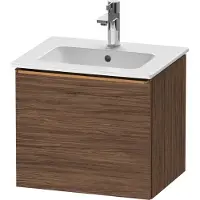 Duravit D-Neo bâti-support lavabo suspendu, 510x440x402mm, 1 tiroir, avec poignée bronze brossé
