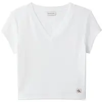 Calvin Klein Jeans T-Shirt LV047C910G Weiß Regular Fit 36