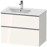 Duravit Waschtischunterschrank D-Neo 81x46,2cm, 1 Kast, B li, ES geb/we hgl