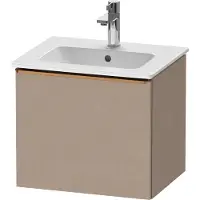 Duravit D-Neo bâti-support lavabo suspendu, 510x440x402mm, 1 tiroir, avec poignée bronze brossé