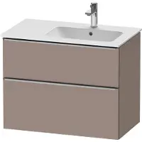 Duravit D-Neo Meuble sous-lavabo suspendu, 810x625x462mm, 1 tiroir, avec poignée acier inox brossé