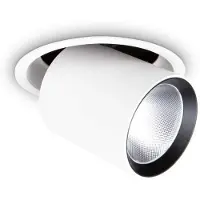 Ideal Lux Pro 248172 NOVA Einbauleuchte D150mm LED 30W 3000/2420lm 3000K weiß, UGR