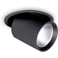 Ideal Lux NOVA - Integrierte LED Innen 30W Einbaudownlight Schwarz 3000K