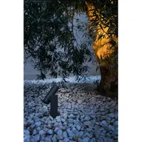 Faro 70782, Außensockel-/Pfostenbeleuchtung, Dunkles Grau, Aluminium, IP65, I, 6 W