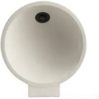 Faro LED-Sockelleuchte Gaia, grau, Beton, Höhe 38,8 cm