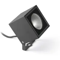 Faro 70161, Wandbeleuchtung für den Außenbereich, Dunkles Grau, Aluminium, IP65, I, 20 W