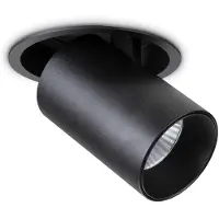 Ideal Lux Pro 267920 NOVA Einbauleuchte D100mm LED 12W 1400/900lm 4000K schwarz, UGR