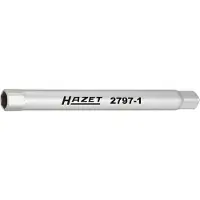 Hazet Stoßfänger Rohr-Steckschlüssel Vierkant 6,3 mm (1/4 Zoll) - 2797-1