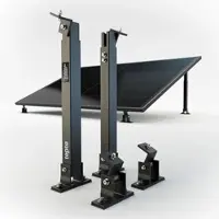 TEPTO Montageset Balkonkraftwerk Wand Boden Schwarz (für 1 Modul)